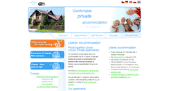 Desktop Screenshot of en.ubytovani-liberec-apartma.cz